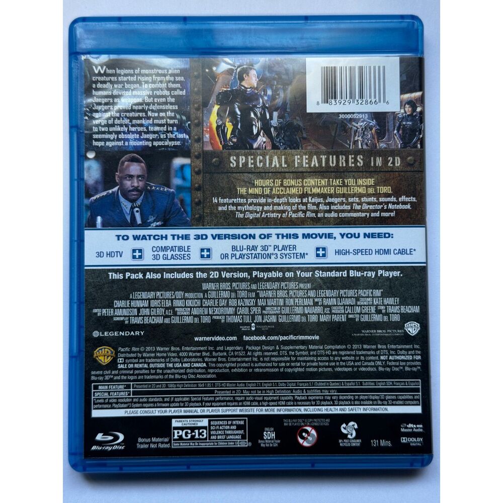 Pacific Rim Blu-ray 3D - Picture 2 of 2